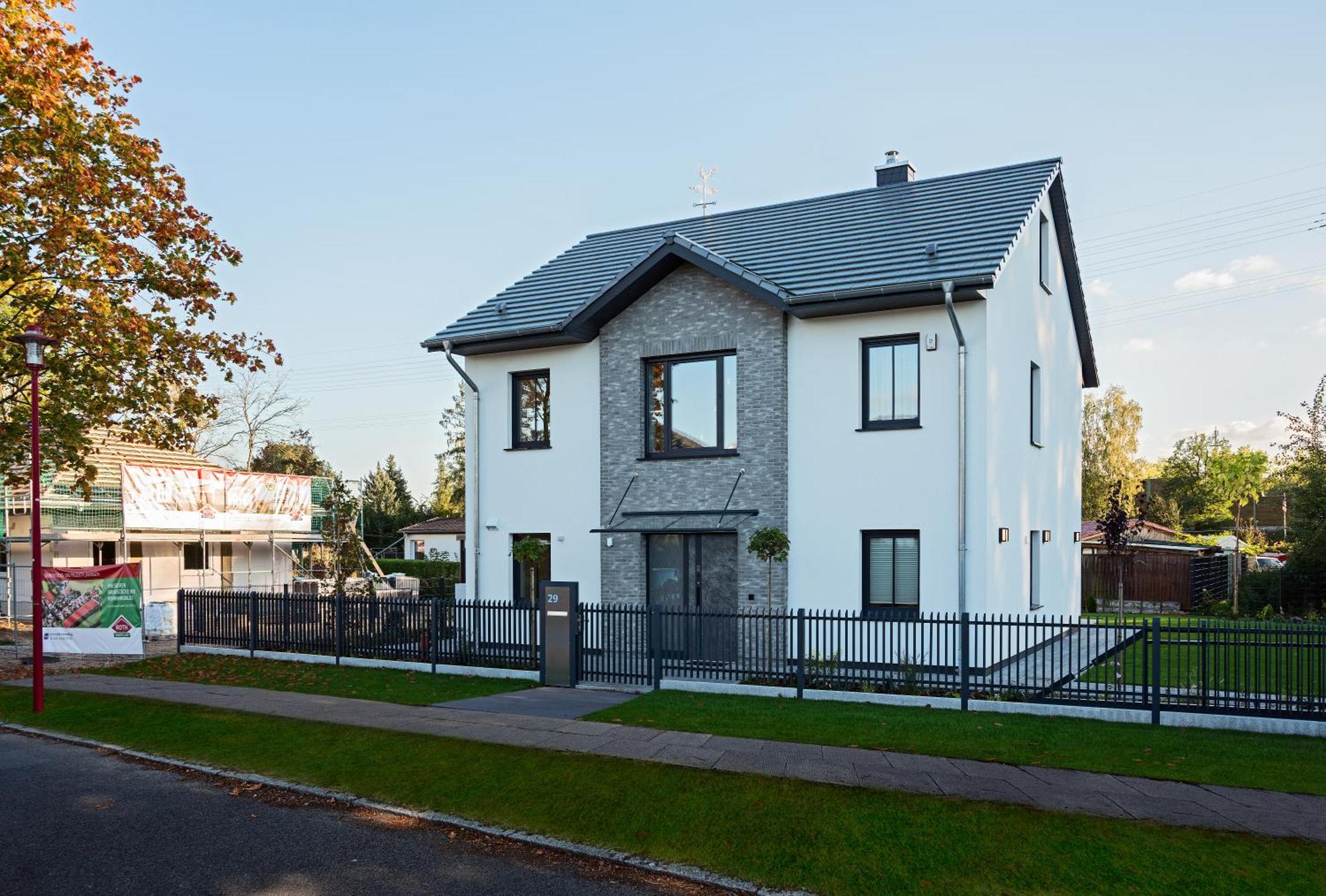 Bohnapartments Luxury Villa Berlin - 210Qm - Wintergarten - Kamin - 4 Kostenlose Parkplaetze - 6 Schlafzimmer - Neubau - Luxusausstattung ビルケンヴェルダー エクステリア 写真